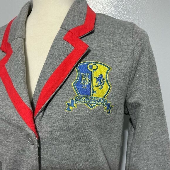 Kids Beetlejuice Astrid Lightweight Graphic Blazer size 14(XL) NWT - Picture 2 of 7